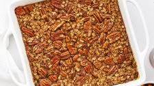 Pecan Pie Baked Oatmeal (Gluten-Free, Vegan-Friendly)