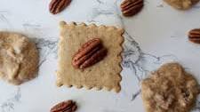Pecan Praline Shortbread Sugar Cookies