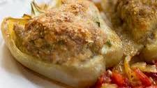 Peperoni ripieni di carne (Meat-Stuffed Peppers)