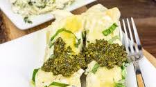 Pesto Chicken Manicotti