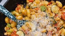 Pesto Gnocchi with Cherry Tomatoes
