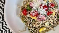 Pesto Pasta Recipe with Sardines