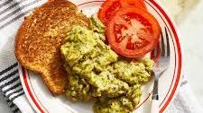 Pesto Scrambled Eggs