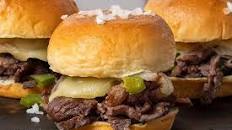 Philly Cheesesteak Sliders