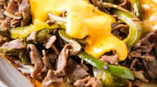 Philly Cheesesteak With Roast Beef