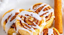 Pie Crust Cinnamon Rolls