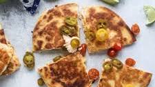 Pimento Cheese Chicken Quesadillas with Jalapeños