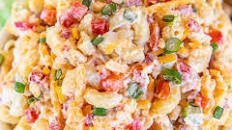 Pimento Cheese Macaroni Salad