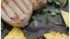 Pina Colada Pork Chops