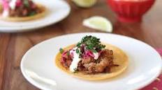 Pina Colada Pulled Pork Tacos