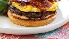 Pineapple Bacon Burgers