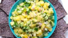 Pineapple Cucumber Salsa
