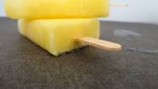 Pineapple Green Tea Frozen Pops