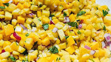 Pineapple Mango Salsa (Pineapple Pico De Gallo)