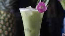 Pineapple Matcha Drink