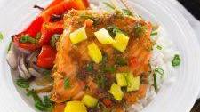 Pineapple Teriyaki Salmon...A One Pan Recipe