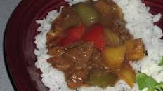 Pineapple Teriyaki Steak
