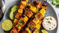 Pineapple Tofu Skewers