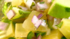 Pineapple and Avocado Salsa
