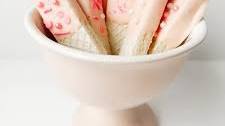 Pink Chocolate-Covered Wafers