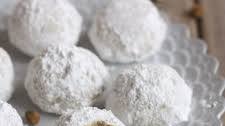 Pistachio Snowball Cookies