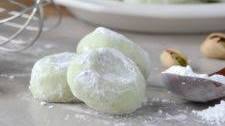 Pistachio Wedding Cookies
