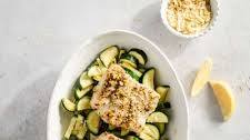 Pistachio and Herb Crusted Smoked Cod