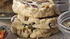 Pistachio & cranberry cookies