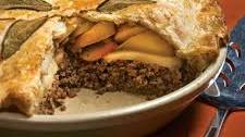 Pork and Apple Pie with Cheddar-Sage Crust