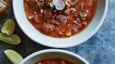 Pork and Chorizo Pozole