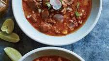 Pork and Chorizo Pozole