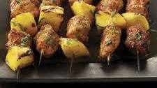 Pork and Mango Kabobs