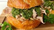 Pulled Porchetta Sandwich
