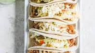 Pulled Pork Tacos with Sweet Chili Slaw