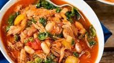 Pulled Pork and Bean Soup