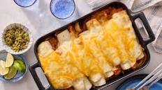 Pulled Turkey Enchiladas with Roasted Butternut Squash & Lime Pepitas
