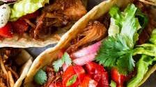 Pulled jackfruit tacos