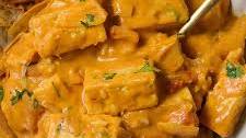 Pumpkin Curry with Crispy Tofu