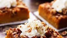 Pumpkin Pecan Pie Bars