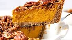 Pumpkin Pie With Pecan Crust