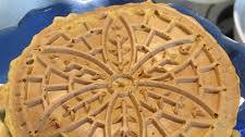 Pumpkin Pizzelle