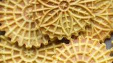 Pumpkin Spiced Pizzelles