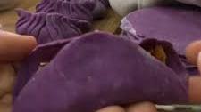 Purple Sweet Potato Dumplings