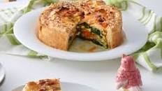 Quiche aux légumes et au tofu