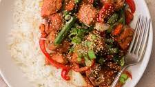 Quick & Easy Asian Salmon Stir Fry