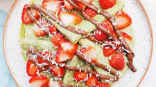 Quick & Easy Matcha Crepes