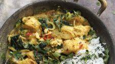 Quick Fish Curry with Coconut Milk & Lemongrass