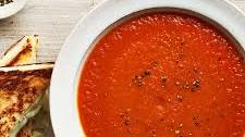 Quick Tomato Soup With Grilled Cheese