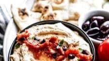 Quick and Easy Creamy Sundried Tomato Dip with Feta