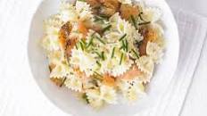 Quick creamy salmon pasta